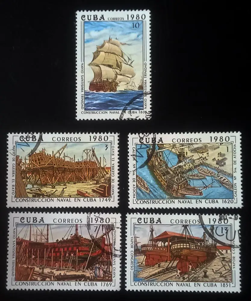 1980. Куба. Карабли