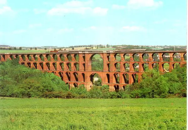 1982. Германия. Мост в долине Гельчталь