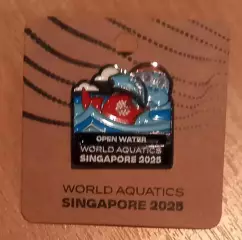 Знак. Чемпионат мира по водным видам спорта 2025. Сингапур