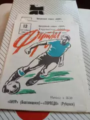 Амур Благовещенск - Торпедо Рубцовск 1980