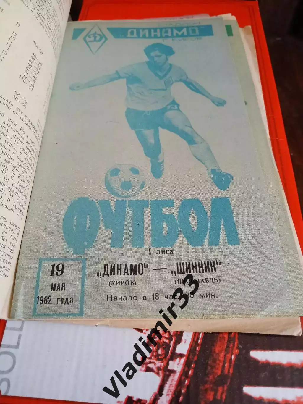 Динамо Киров - Шинник Ярославль 1982