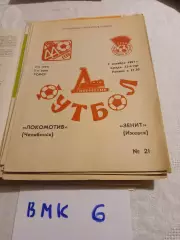 Локомотив Челябинск - Зенит Ижевск 1981