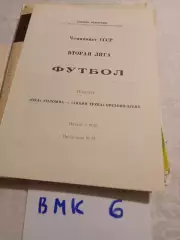 Ока Коломна - Знамя Труда Орехово-Зуево 1989