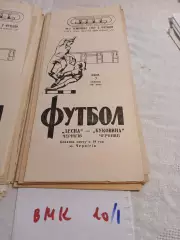 Десна Чернигов - Буковина Черновцы 1981