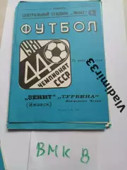 Зенит Ижевск - Турбина Набережные Челны 1981