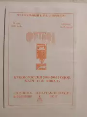 Торпедо Владимир - Спартак-Телеком Шуя 2001