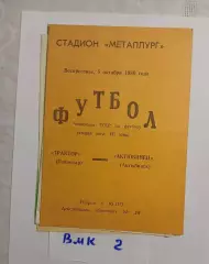 Трактор Павлодар - Актюбинец Актюбинск 1980