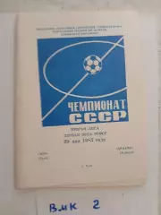 ТОЗ Тула - Динамо Кашира 1983