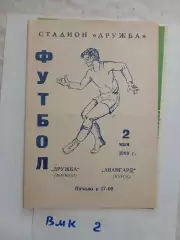 Дружба Майкоп - Авангард Курск 1980