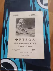 Гастелло Уфа - Рубин Казань 1984