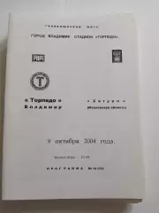 Торпедо Владимир - Сатурн Раменское 2004 альтернатива