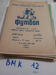 Звезда Пермь - Хазар Ленкорань - 1978