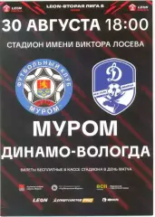 Муром Владимирская область - Динамо Вологда 2026