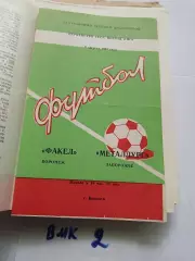 Факел Воронеж - Металлург Запорожье 1983