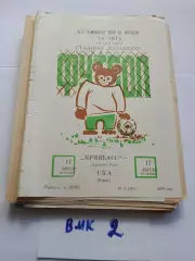 Кривбасс Кривой Рог - СКА Киев 1979