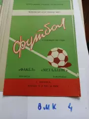 Факел Воронеж - Металлург Запорожье 1981