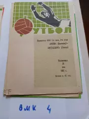 Ротор Волгоград - Металлург Липецк 1981