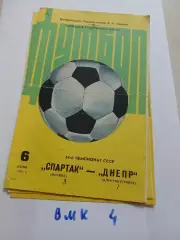 Спартак Москва - Днепр Днепропетровск 06.06.1981
