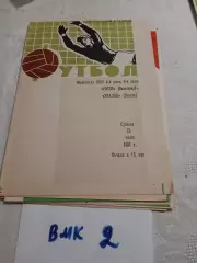Ротор Волгоград - Уралан Элиста 1981 программа