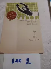Ротор Волгоград - Машук Пятигорск 1981 программа