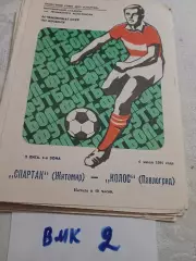 Спартак Житомир - Колос Павлоград 1981