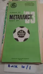 Металлист Харьков 1983 календарь игр
