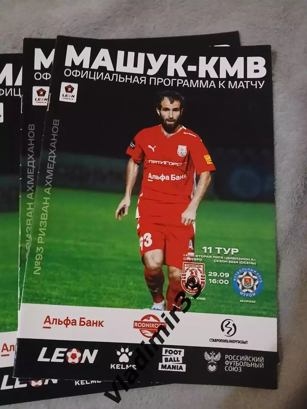Машук-КМВ Пятигорск - ФК Муром Владимирская область.2024