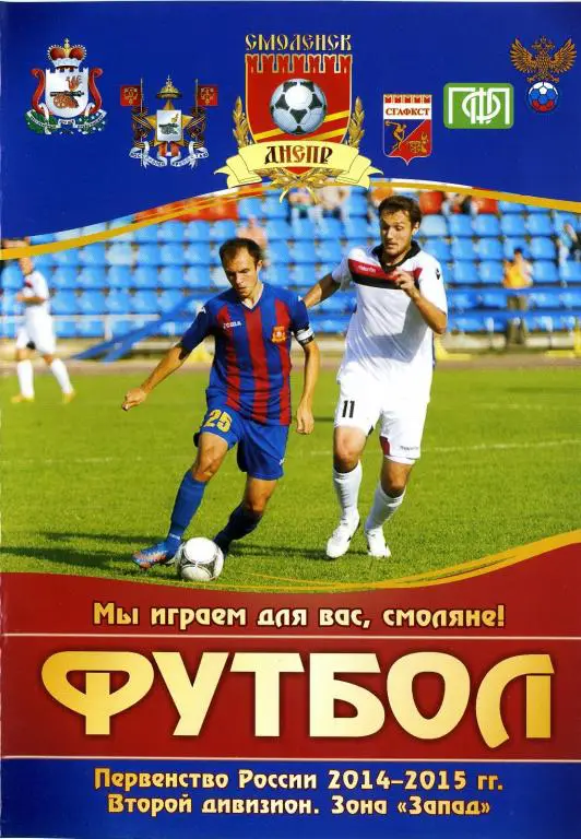 Днепр Смоленск - Торпедо Владимир. 2014