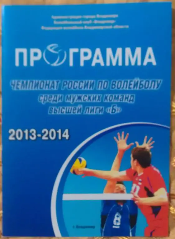 ВК Владимир - ВК Искра-2 Одинцово 5-6 октября 2013 года