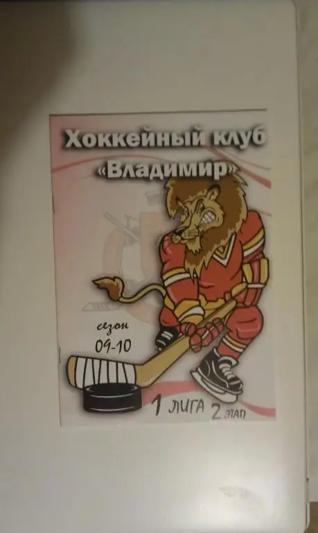 ХК Владимир - ХК Белгород 20-21 февраля 2010 года