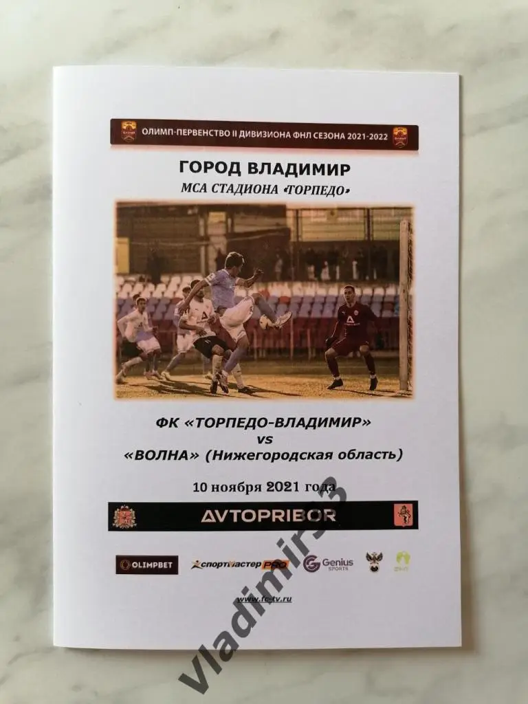 Торпедо Владимир - Волна Ковернино, Нижегородская область 2021