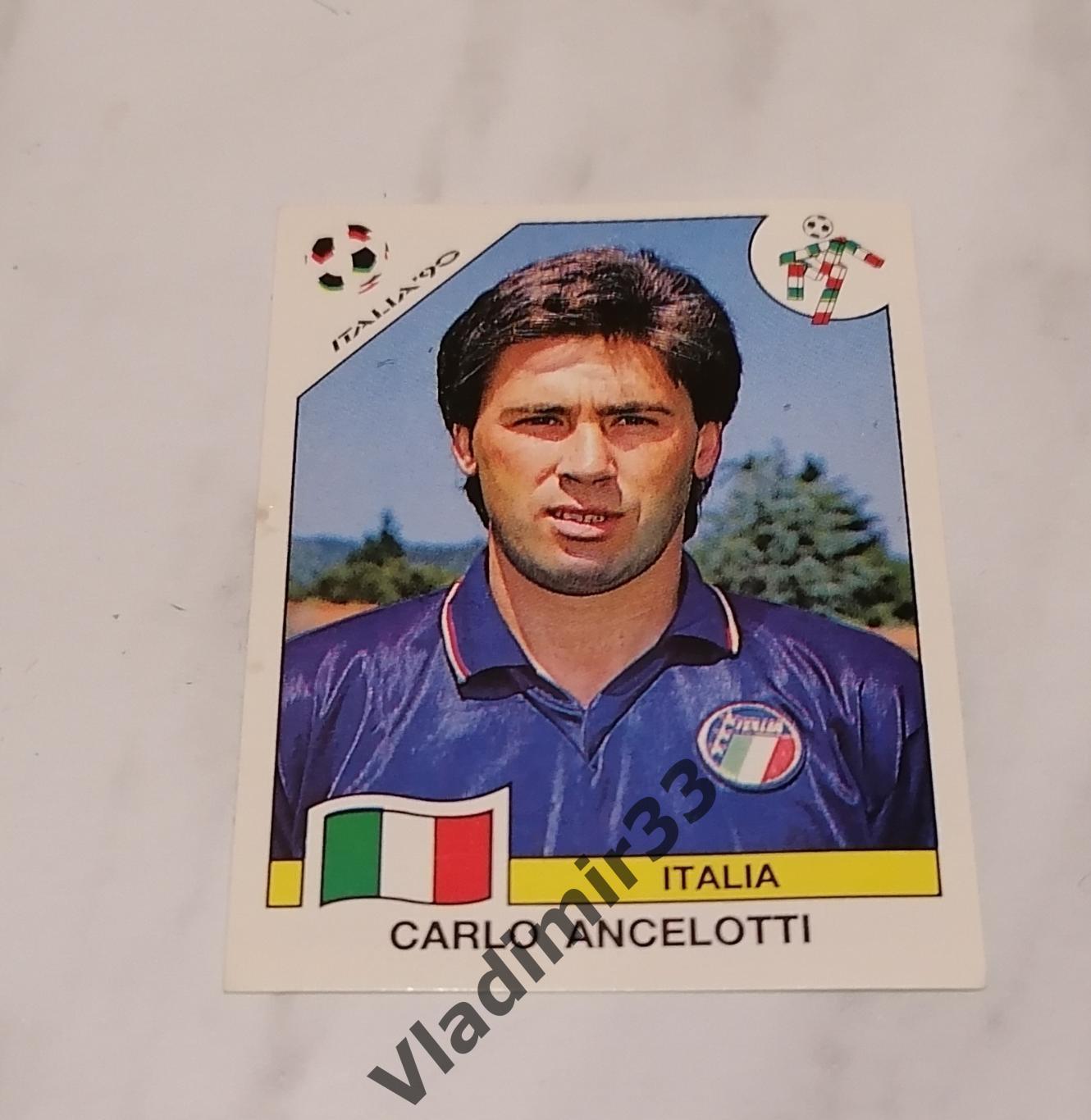 Карло Анчеллоти Италия 1990 чемпионат мира по футболу