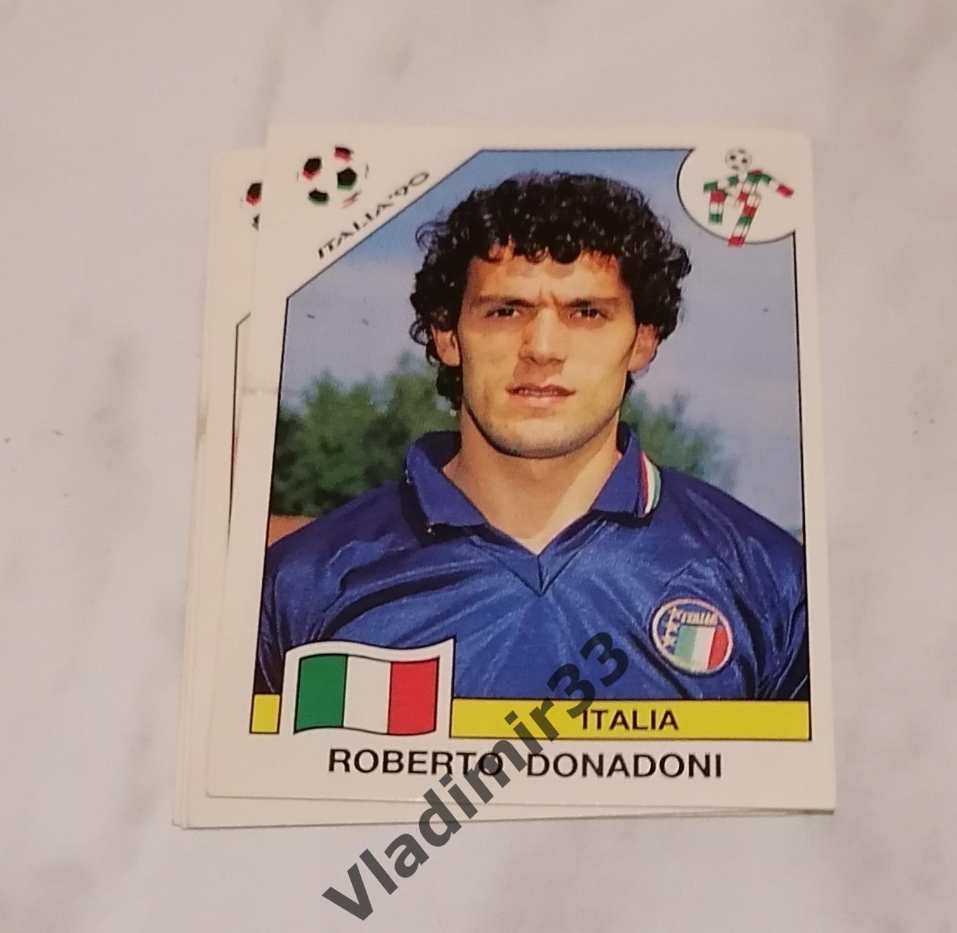 Роберто Донадони Италия 1990 чемпионат мира по футболу
