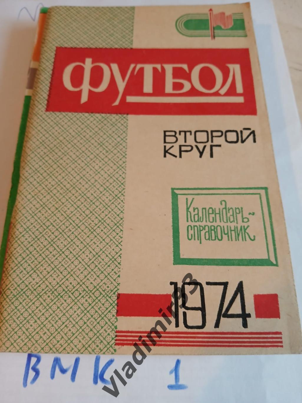 Краснодар 1974 Второй круг