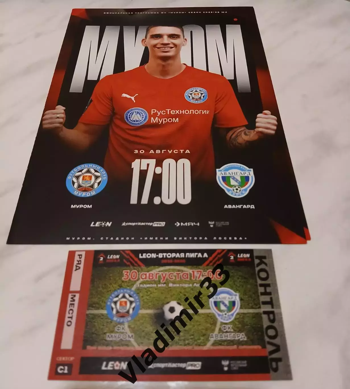 Муром Владимирская область - Авангард Курск 2025
