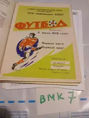СКА Ростов на Дону - Кузбасс Кемерово 1978