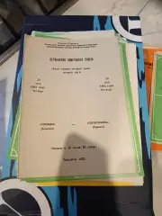 Торпедо Тольятти - Светотехника Саранск 1982