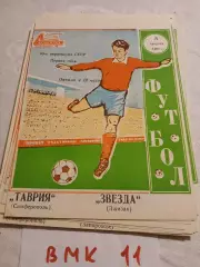 Таврия Симферополь - Звезда Джизак 1982