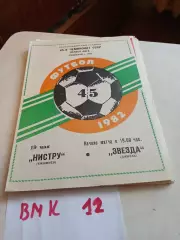 Нистру Кишинев - Звезда Джизак 1982