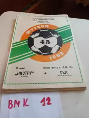 Нистру Кишинев - СКА Ростов-на-Дону. 1982