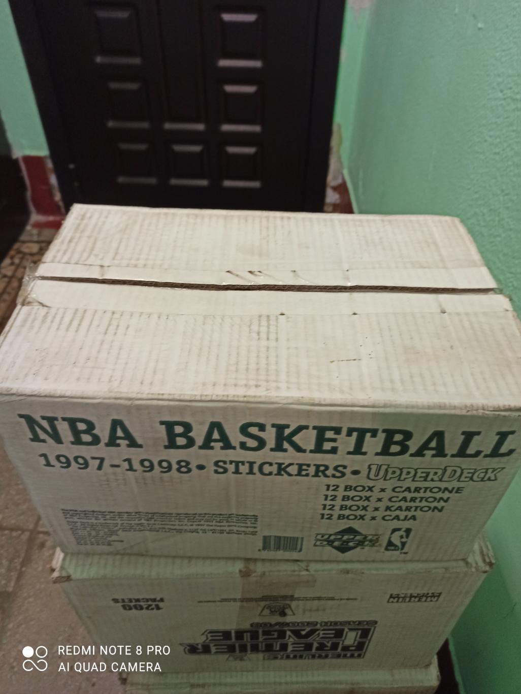 Блок (100 пакетиков) Upper Deck NBA 1997-1998 1