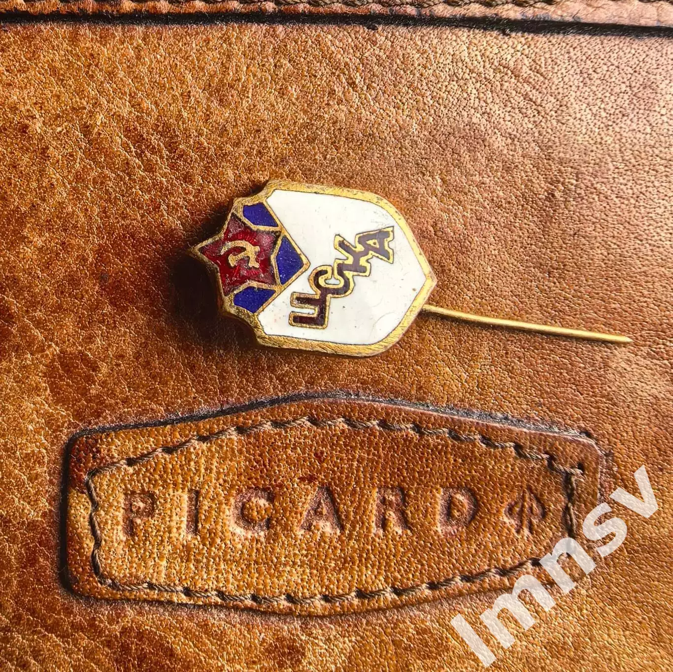 ЦСКА официальный горячая эмаль 1960е гг. 4