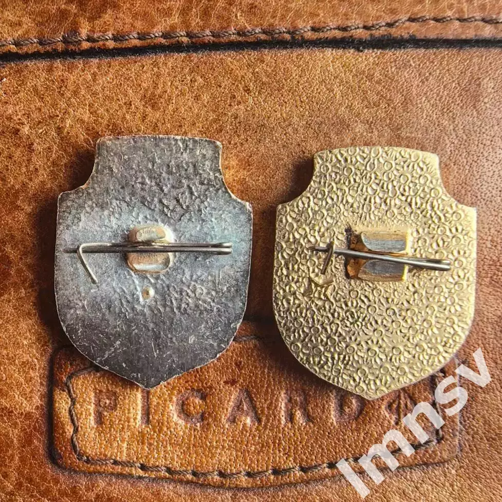 ЦСКА Клуб Любителей Спорта официальные набор из 2 знаков 1