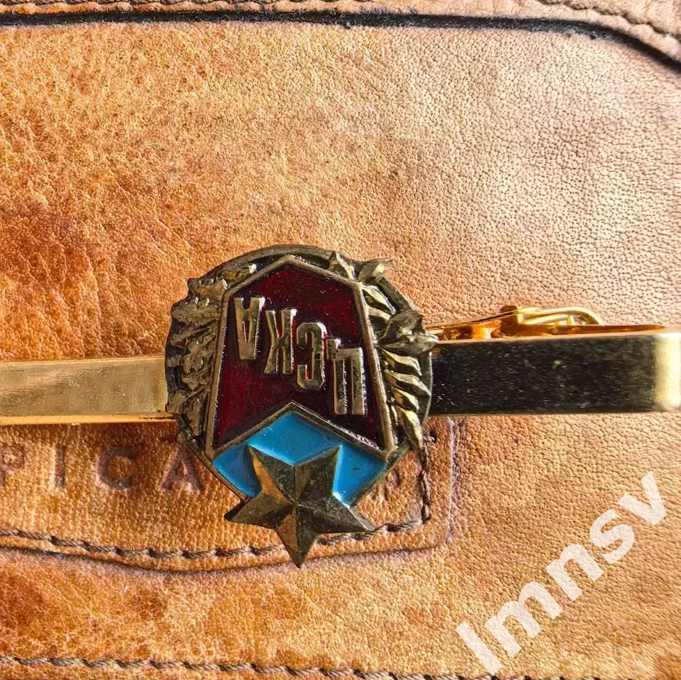 ЦСКА заколка на галстук начало 90х годов официальная 2