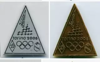 ЦСКА Зенит Динамо Олимпиада 2006 Торино (два знака)