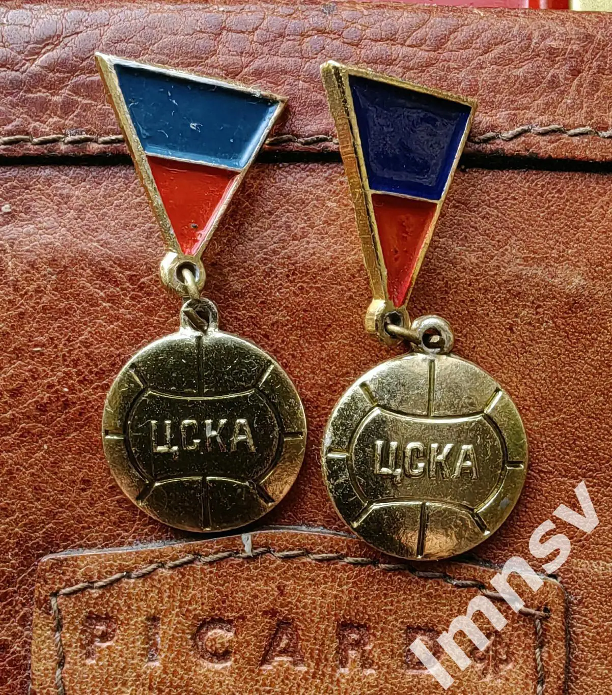 ЦСКА футбол из серии № 77 знак справа x