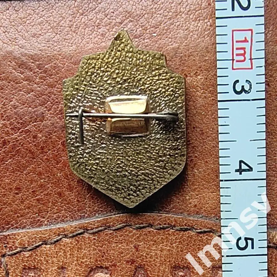 ЦСКА 15 на 22 мм тяжёлый 1991 год тираж 100 штук 1