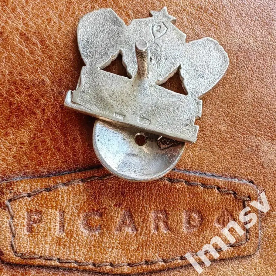 ПФК ЦСКА 1911 тип 3 серебро фионит 2