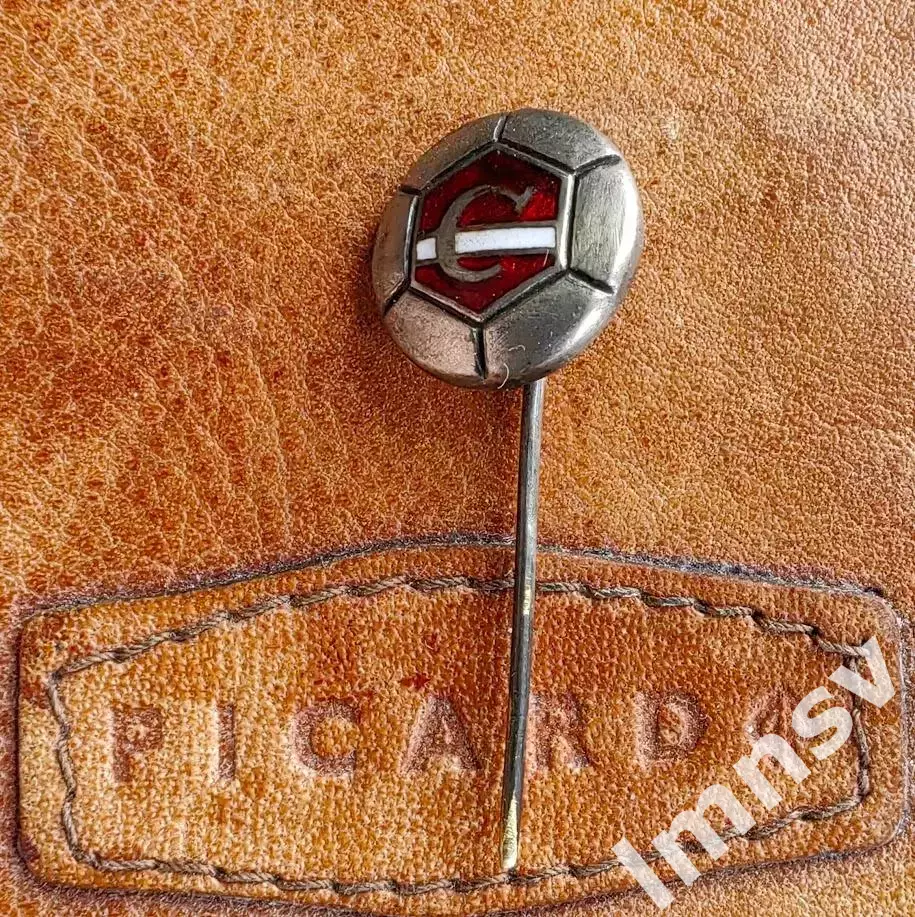 Спартак футбол значок реплика горячая эмаль