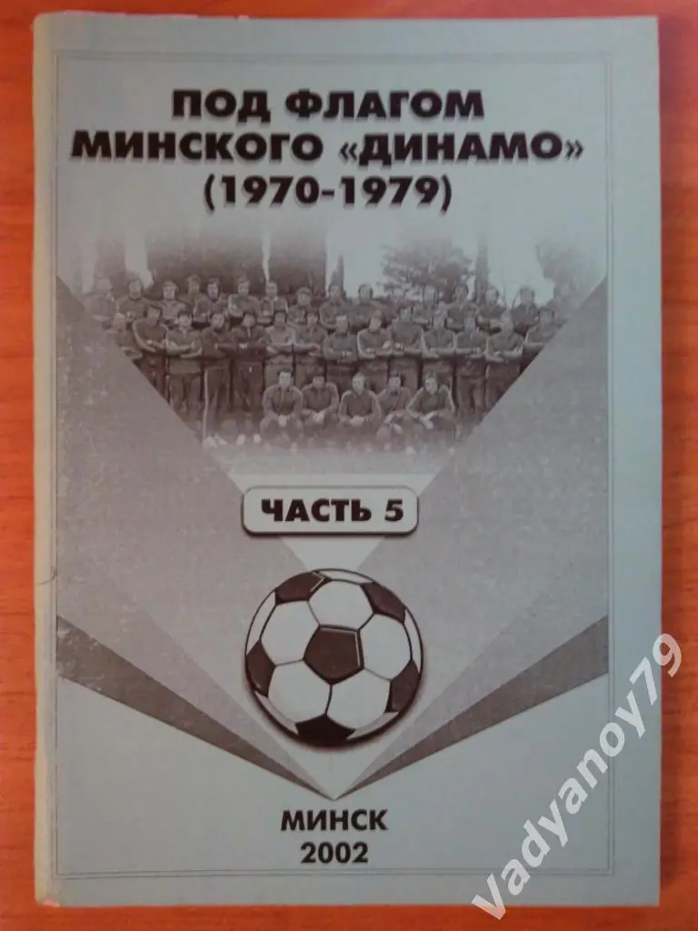 Под флагом минского Динамо (1970-1979). Часть 5 Александр Томин. Минск. 2002